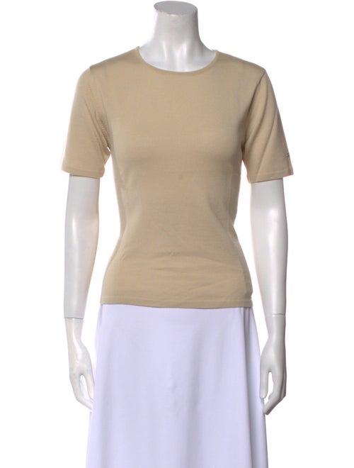 Escada Wool Crew Neck T-Shirt