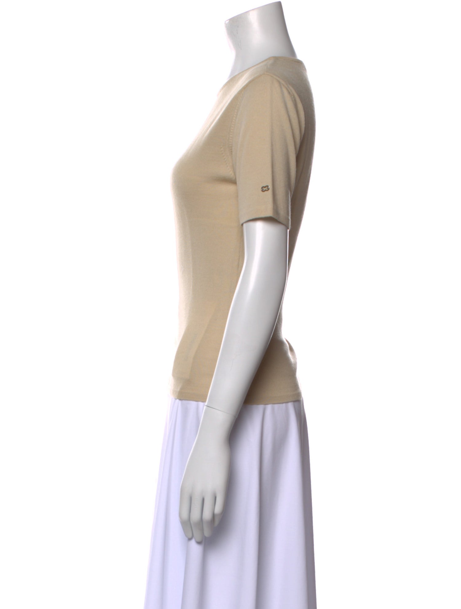 Escada Wool Crew Neck T-Shirt