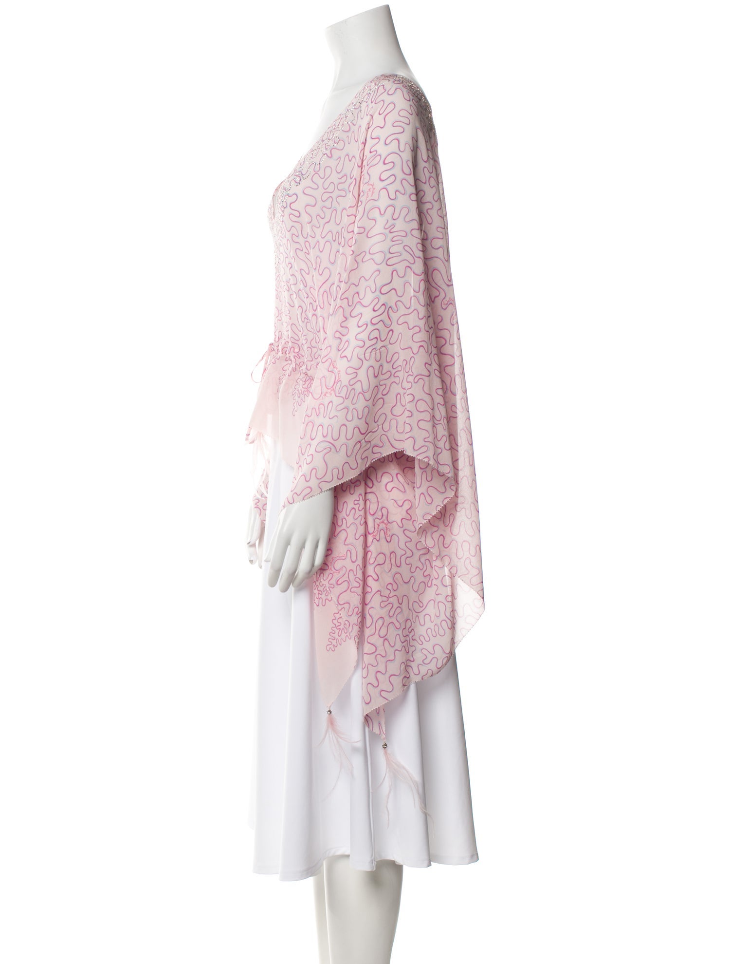 Escada Silk Paisley Print Blouse