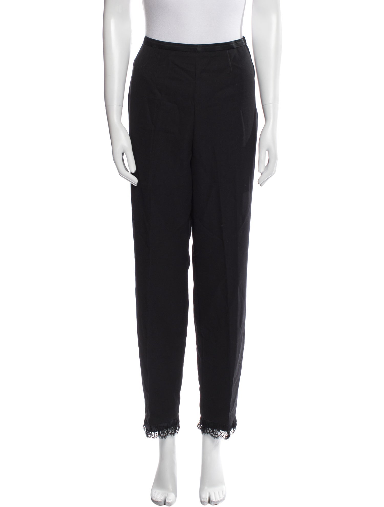 Escada Wool Skinny Leg Pants