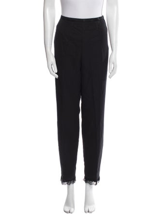 Escada Wool Skinny Leg Pants