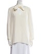 Escada Silk V-Neck Blouse
