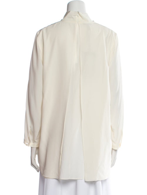 Escada Silk V-Neck Blouse