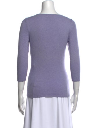 Escada Cashmere Scoop Neck Sweater