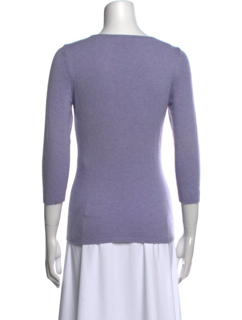 Escada Cashmere Scoop Neck Sweater