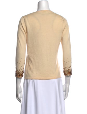Escada Cashmere V-Neck Sweater