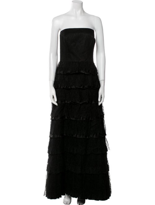 Escada Strapless Long Dress