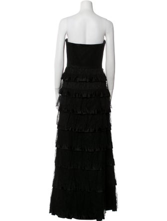 Escada Strapless Long Dress