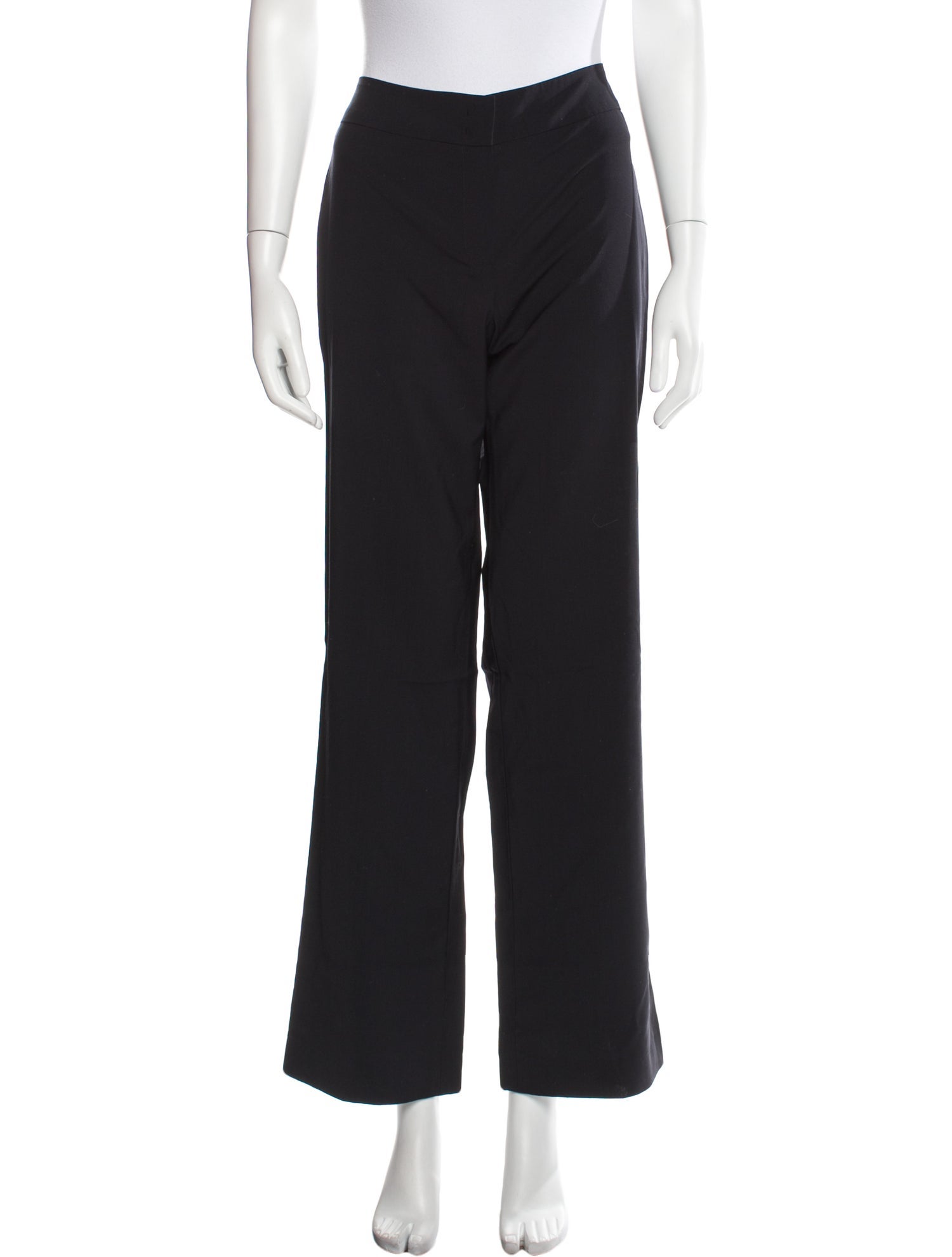 Escada Virgin Wool Straight Leg Pants