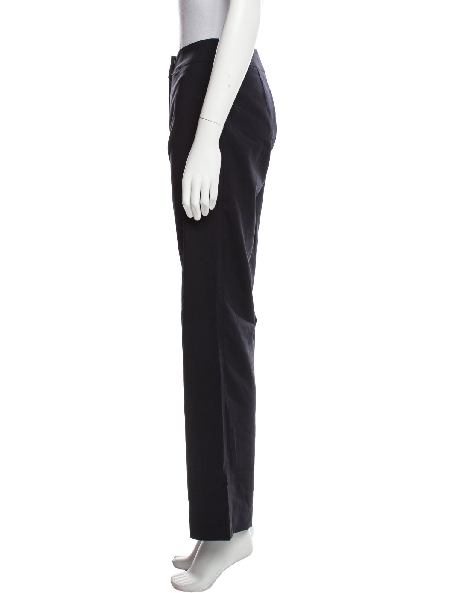 Escada Virgin Wool Straight Leg Pants