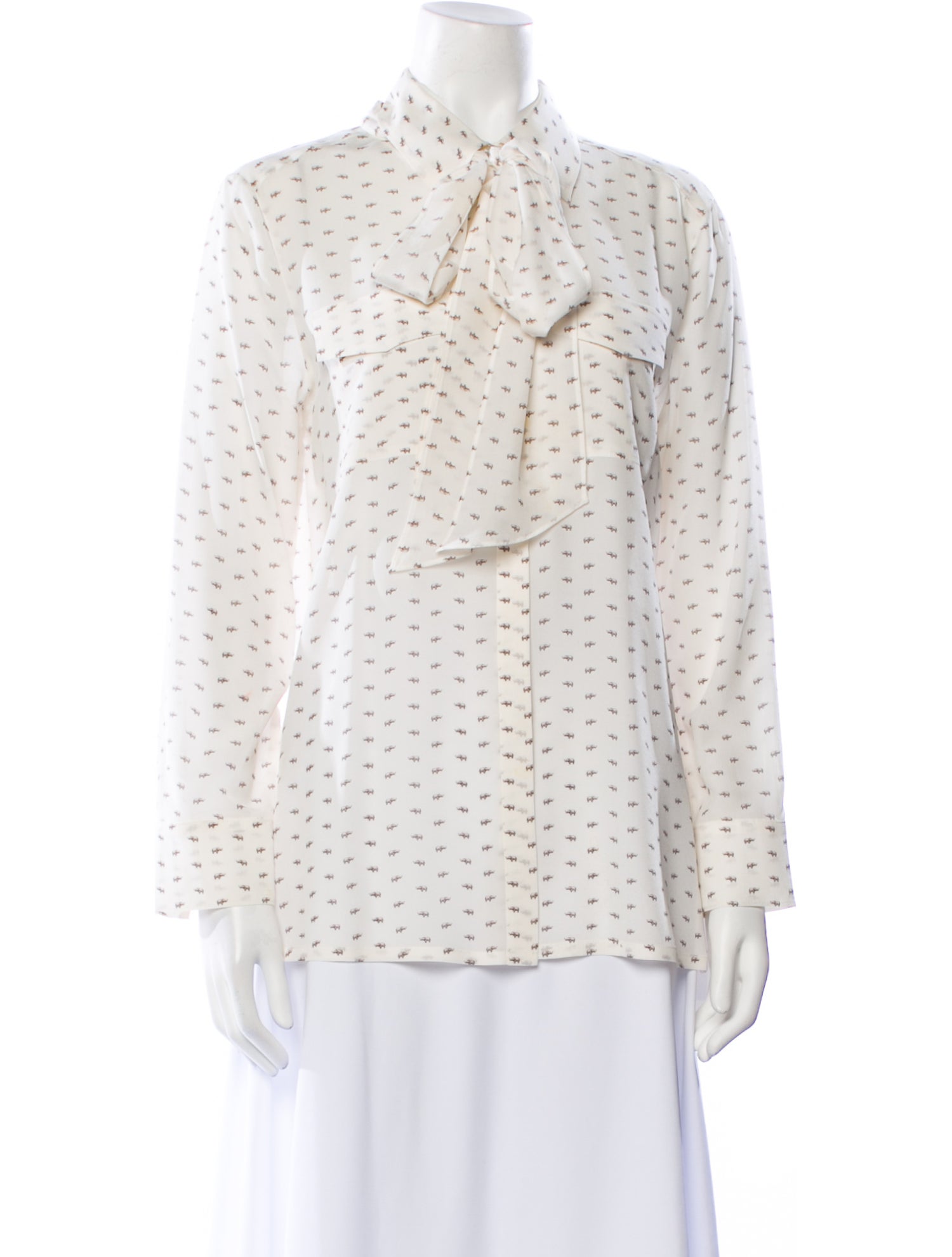 Escada Silk Printed Blouse