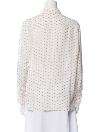 Escada Silk Printed Blouse