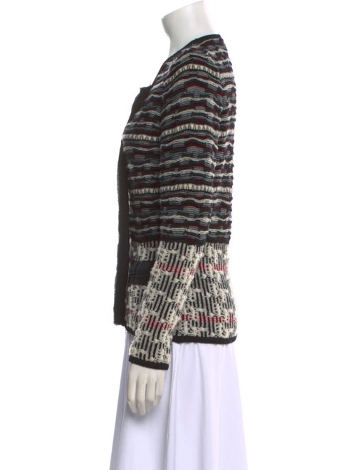Escada Virgin Wool Striped Sweater