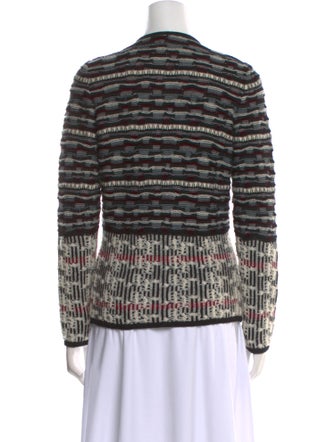 Escada Virgin Wool Striped Sweater