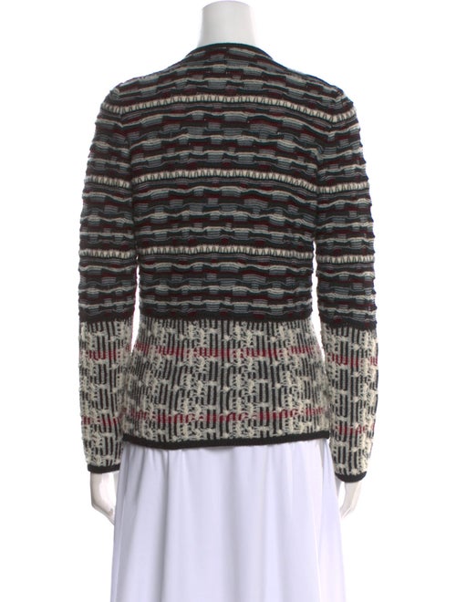 Escada Virgin Wool Striped Sweater