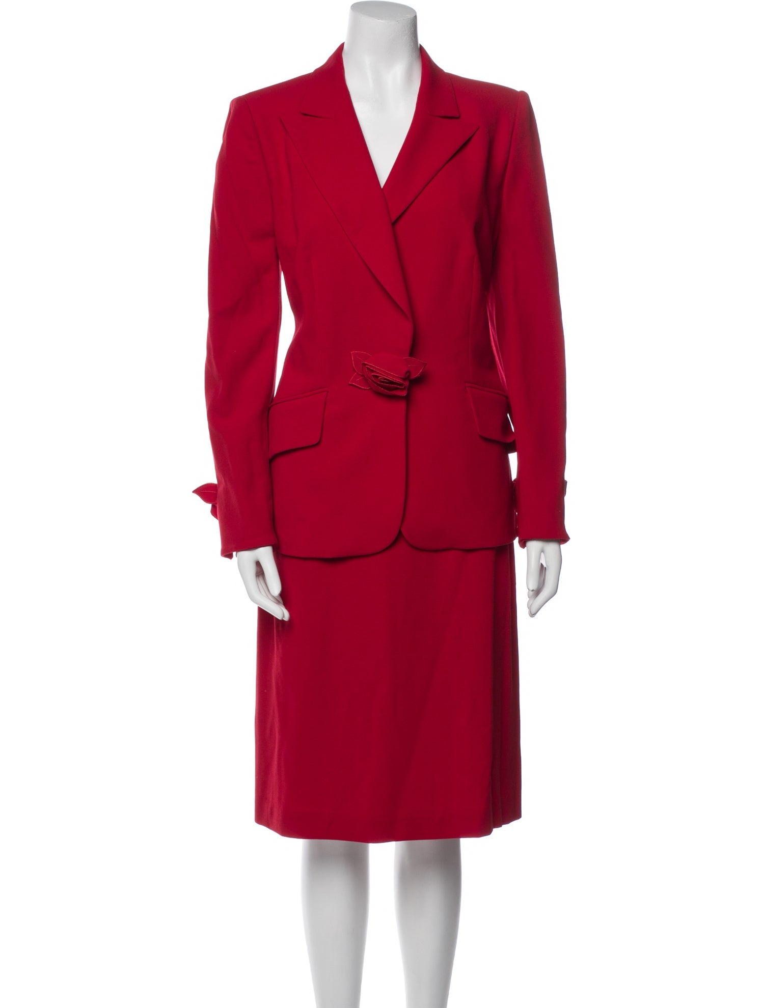 Escada Wool Skirt Suit