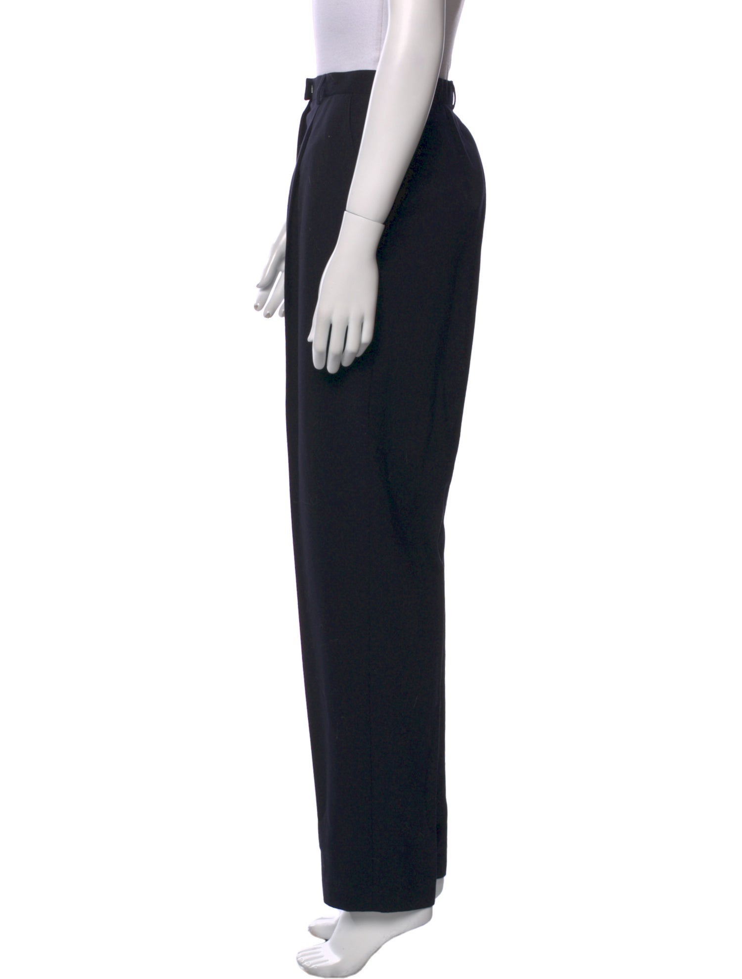Escada Wool Straight Leg Pants