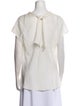 Escada Silk Cowl Neck Blouse