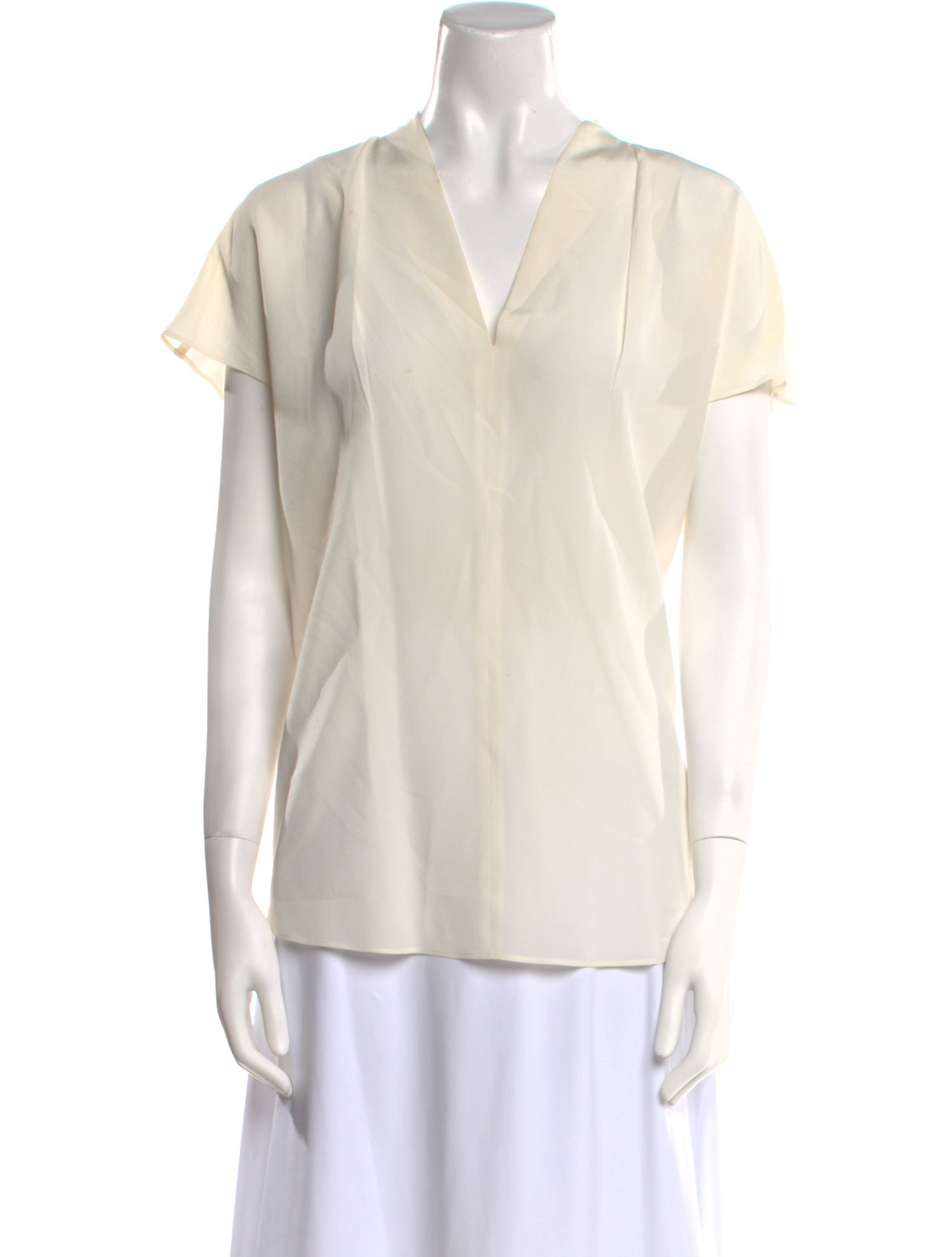 Escada Silk V-Neck Blouse