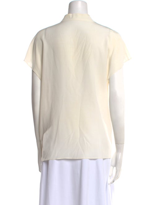 Escada Silk V-Neck Blouse