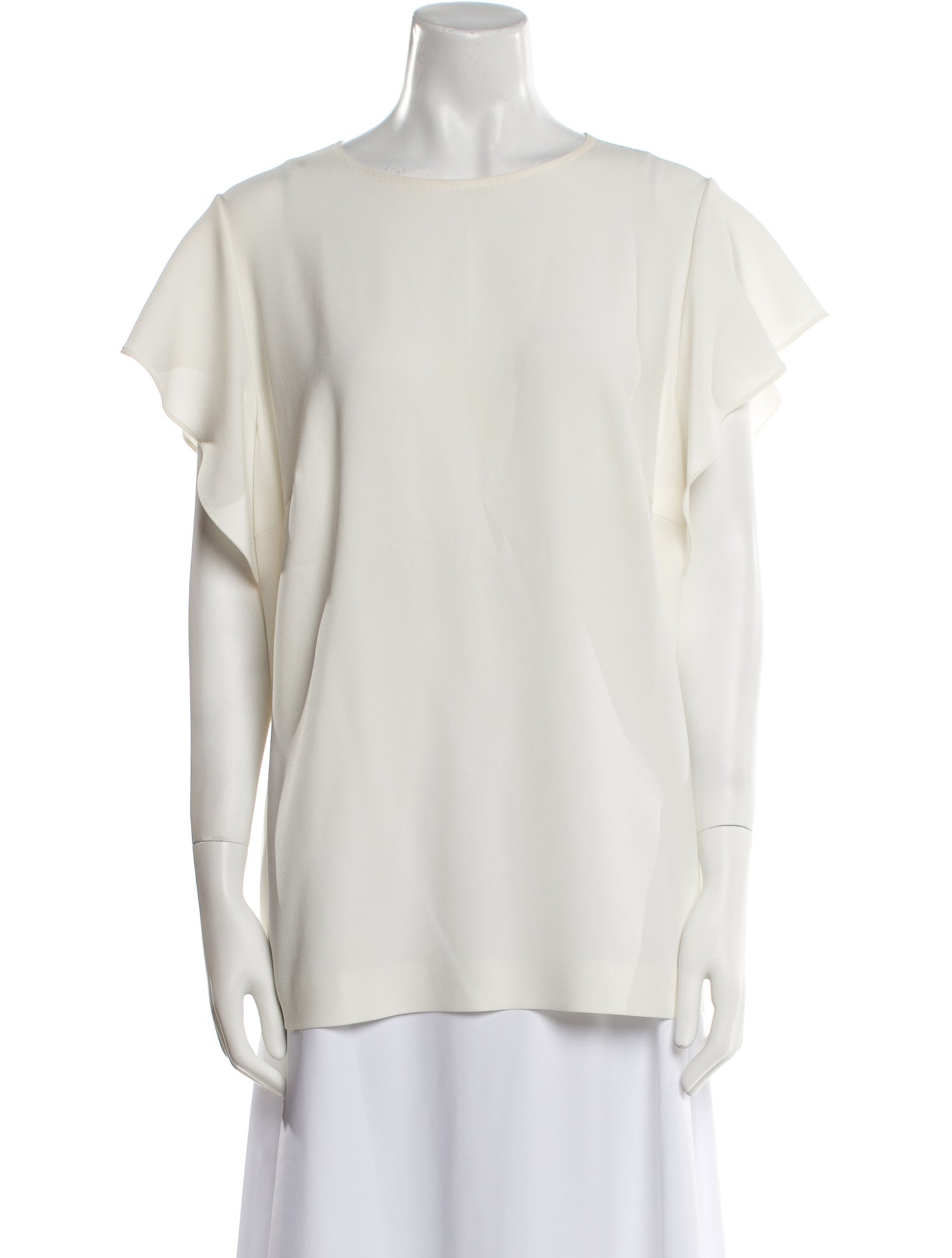 Escada Bateau Neckline Short Sleeve T-Shirt