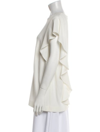 Escada Bateau Neckline Short Sleeve T-Shirt