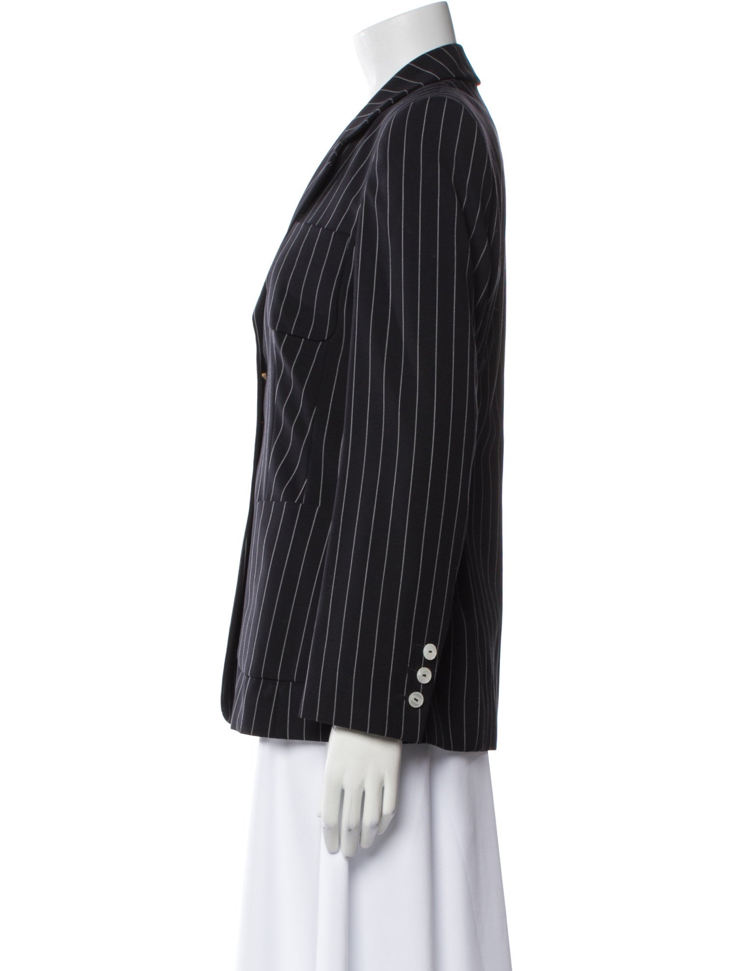 Escada Wool Striped Blazer