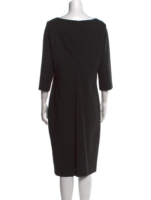 Escada One-Shoulder Midi Length Dress