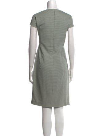 Escada Virgin Wool Knee-Length Dress