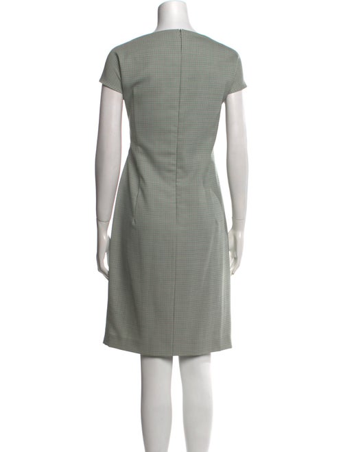 Escada Virgin Wool Knee-Length Dress