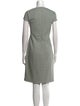 Escada Virgin Wool Knee-Length Dress