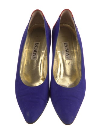 Escada Suede Flats
