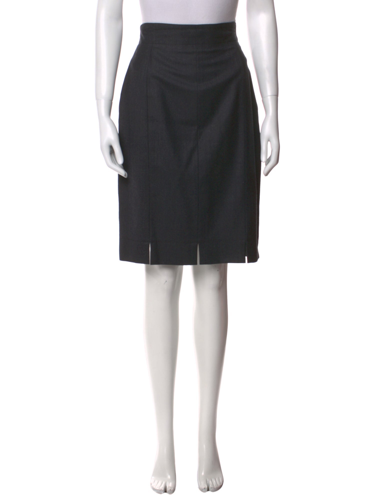 Escada Wool Knee-Length Skirt