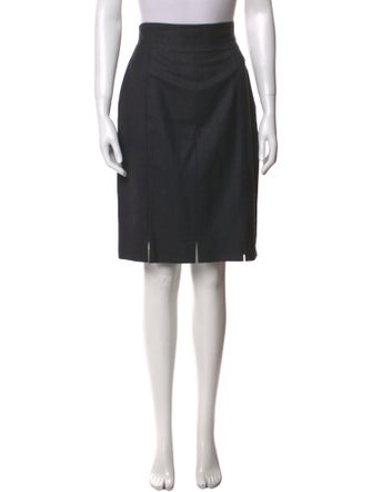 Escada Wool Knee-Length Skirt