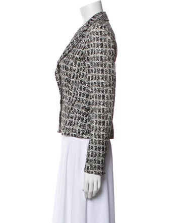 Escada Tweed Pattern Blazer
