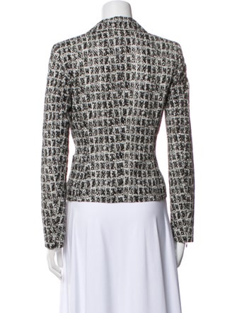 Escada Tweed Pattern Blazer
