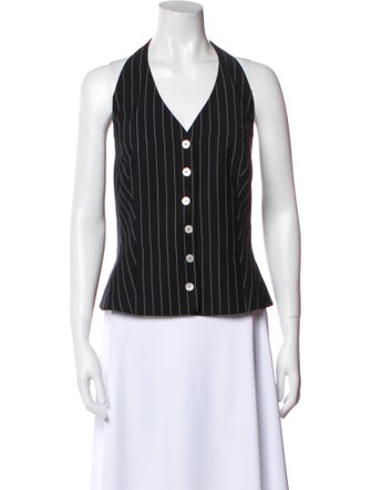 Escada Wool Striped Top