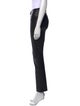 Escada Lambskin Straight Leg Pants