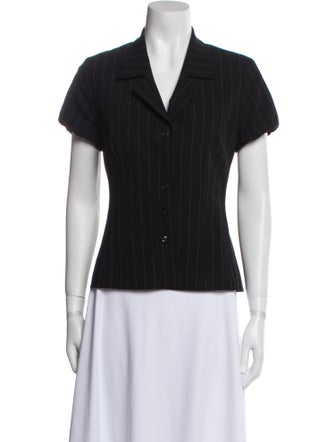 Escada Wool Striped Vest