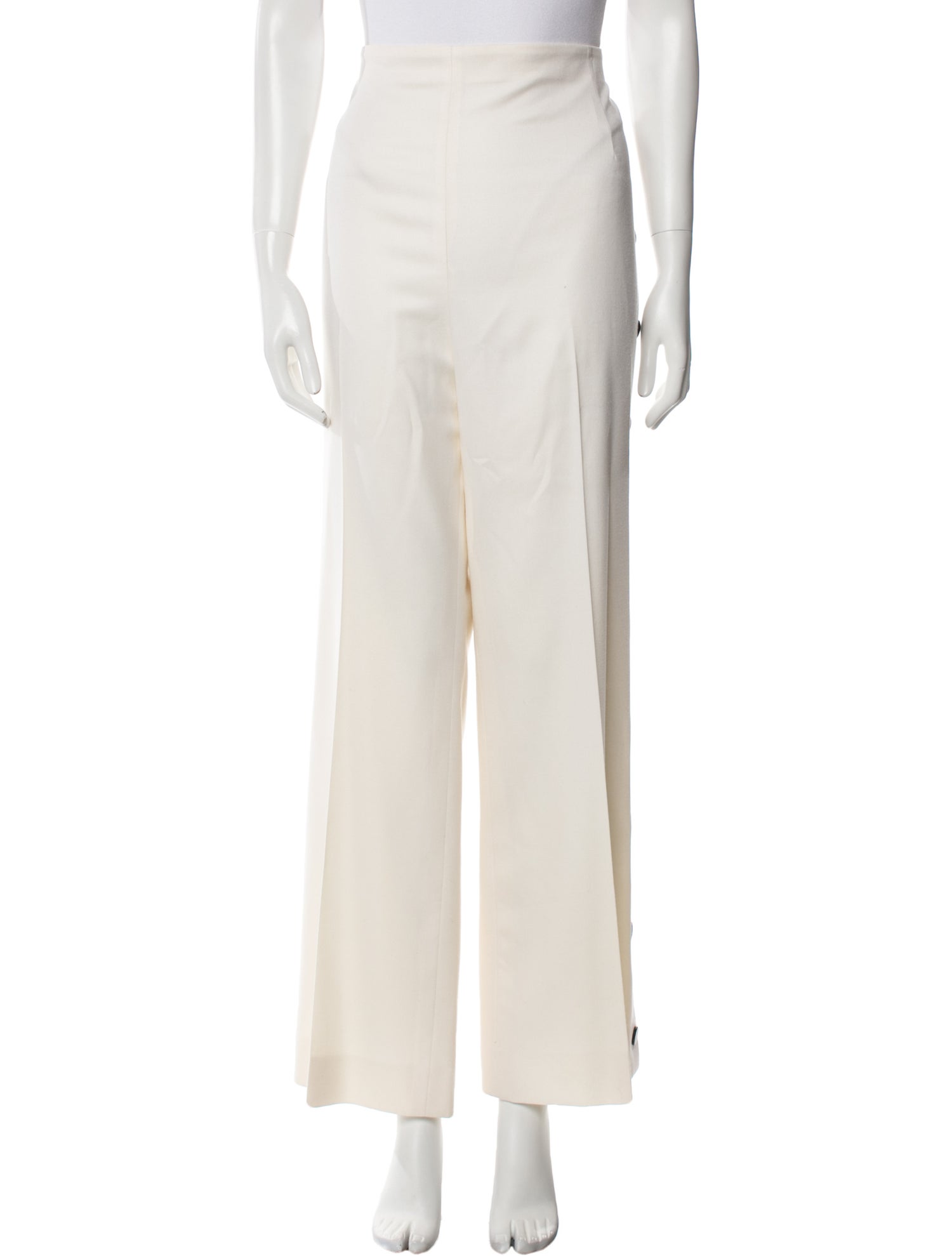 Escada Virgin Wool Wide Leg Pants
