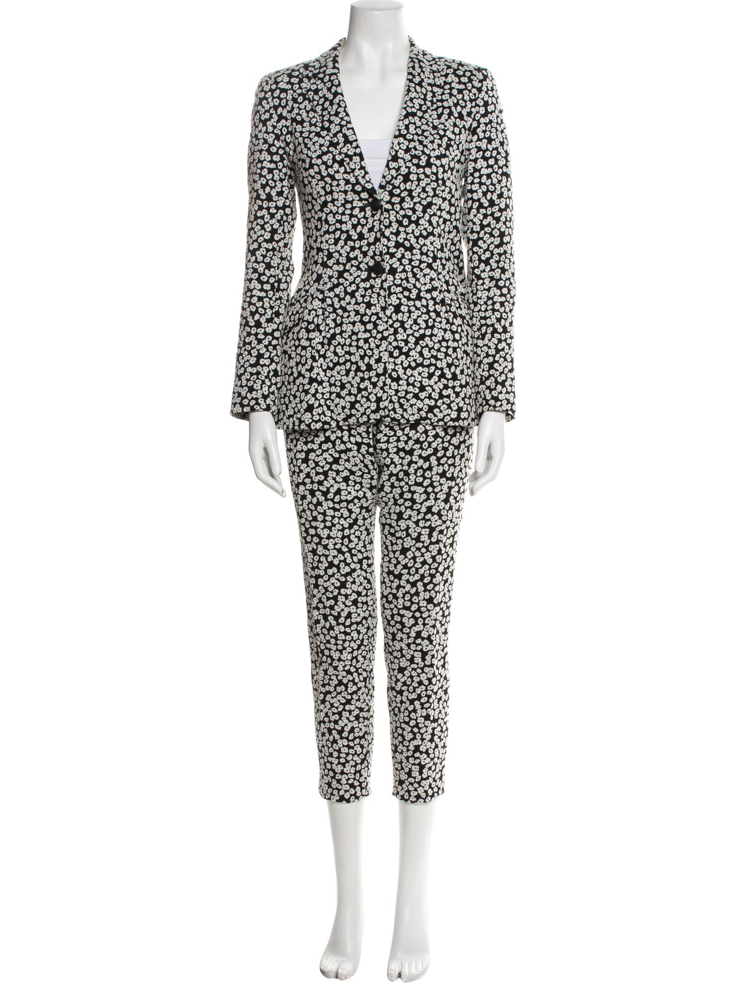Escada Printed Pantsuit