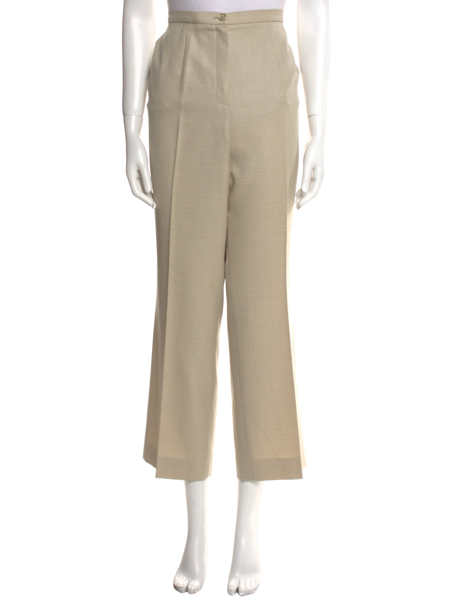 Escada Wool Straight Leg Pants