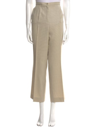 Escada Wool Straight Leg Pants