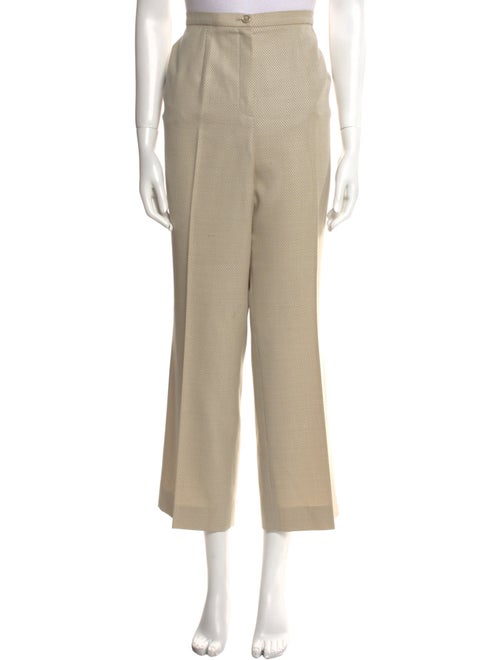Escada Wool Straight Leg Pants