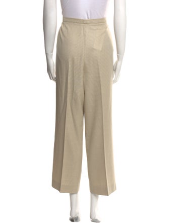 Escada Wool Straight Leg Pants