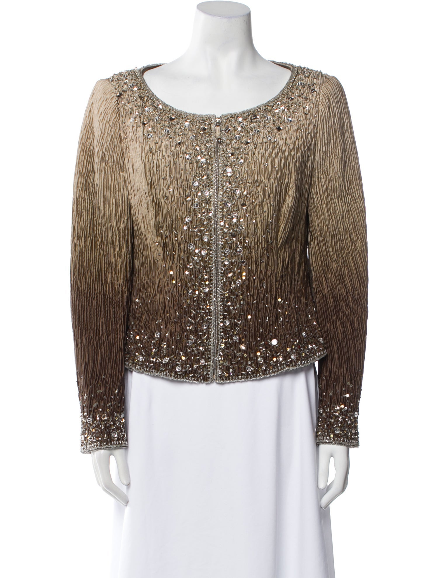 Escada Silk Printed Evening Jacket