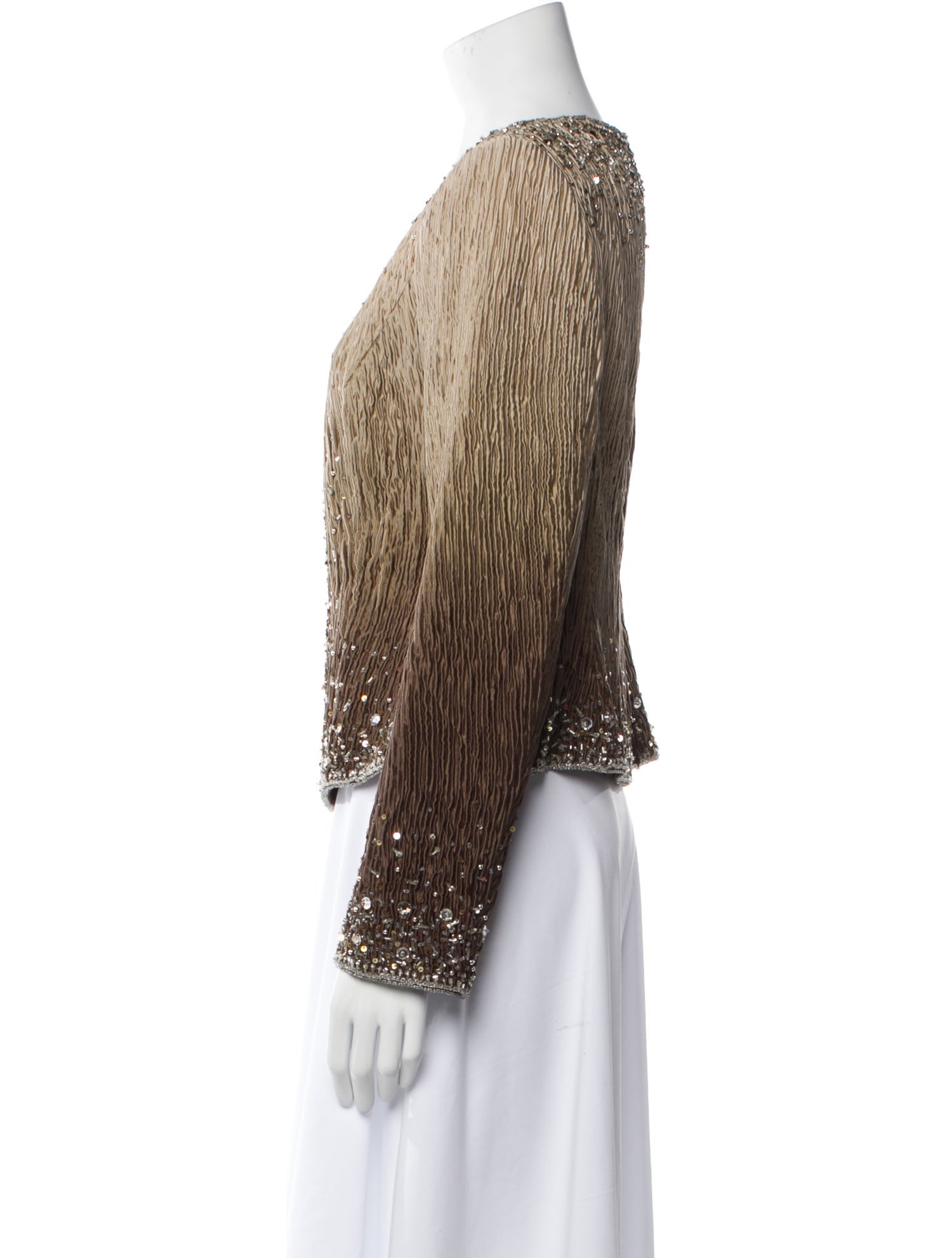 Escada Silk Printed Evening Jacket