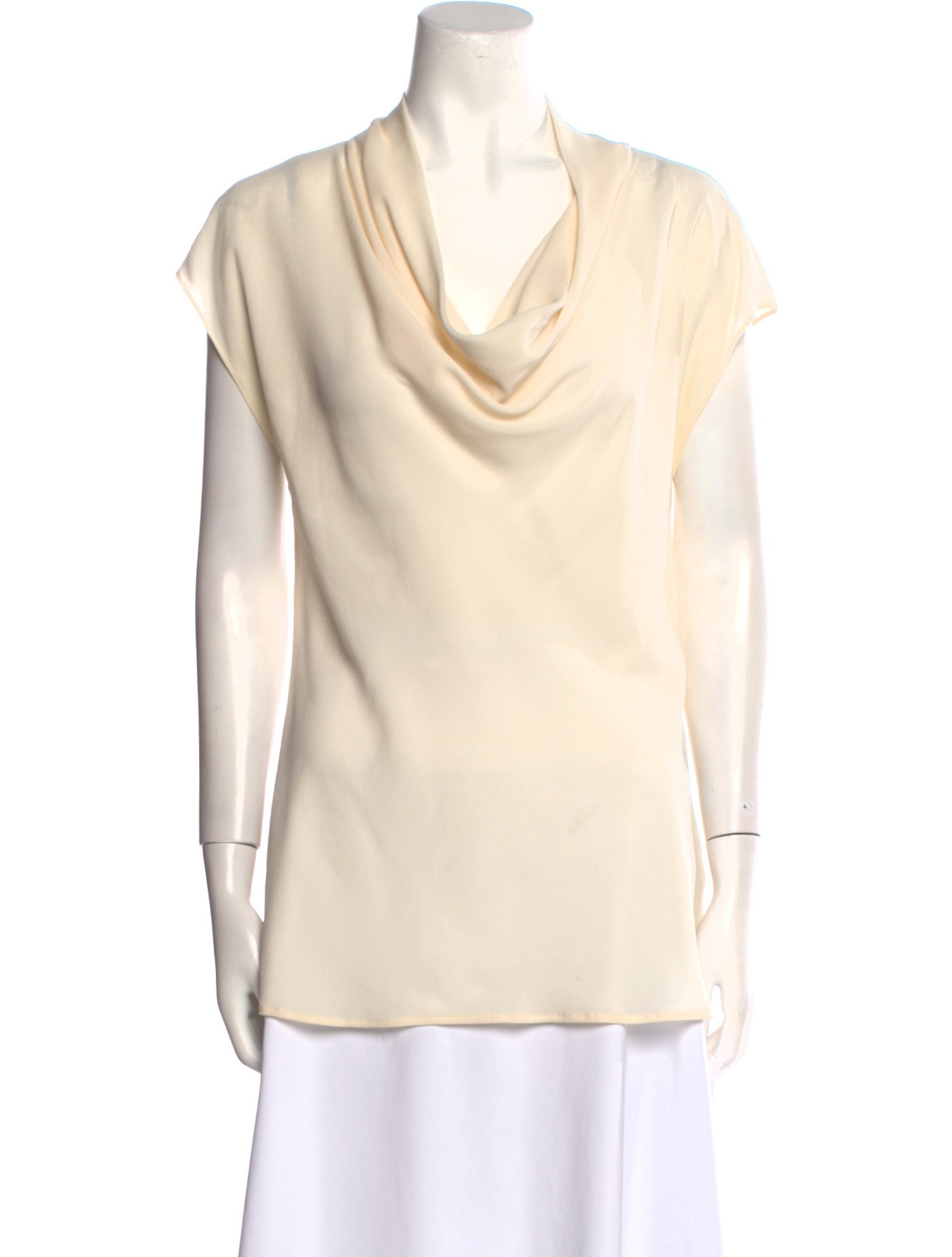 Escada Silk Cowl Neck Tunic