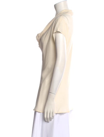 Escada Silk Cowl Neck Tunic