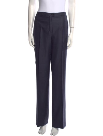 Escada Wool Wide Leg Pants